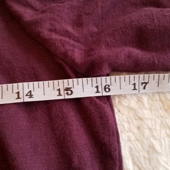 EUC Loft size XS maroon top cold shoulder - Picture 2 of 6
